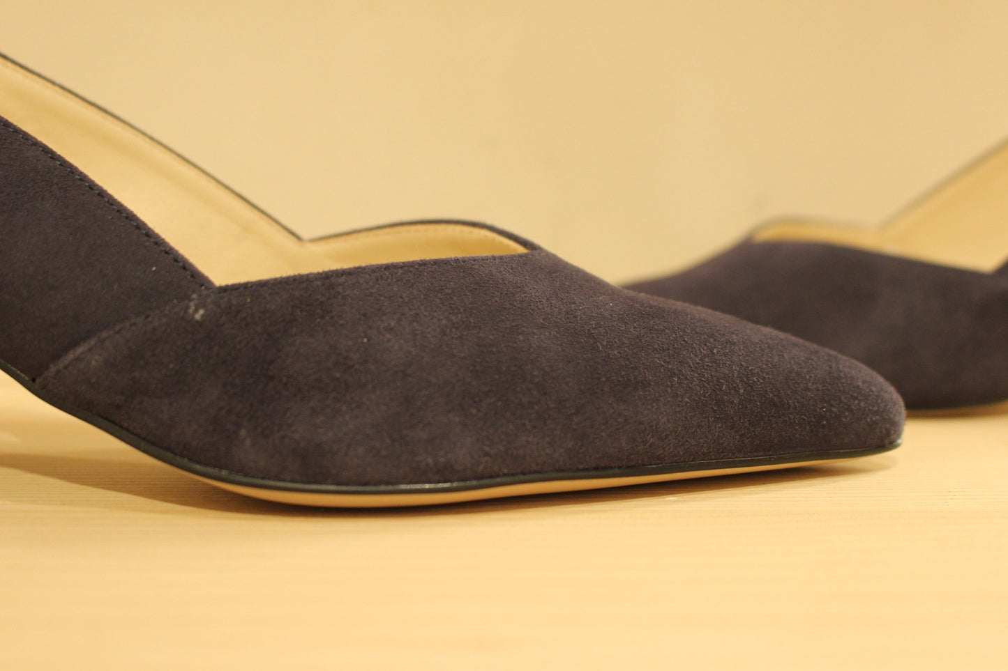 Totteur petit talon velours bleu HOGL