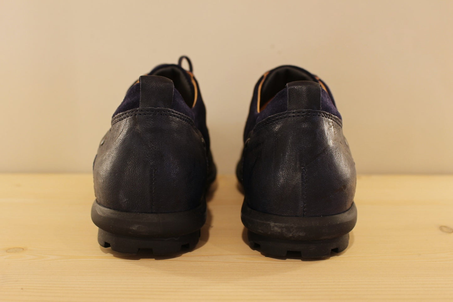 Richelieu en cuir bleu pour homme THINK