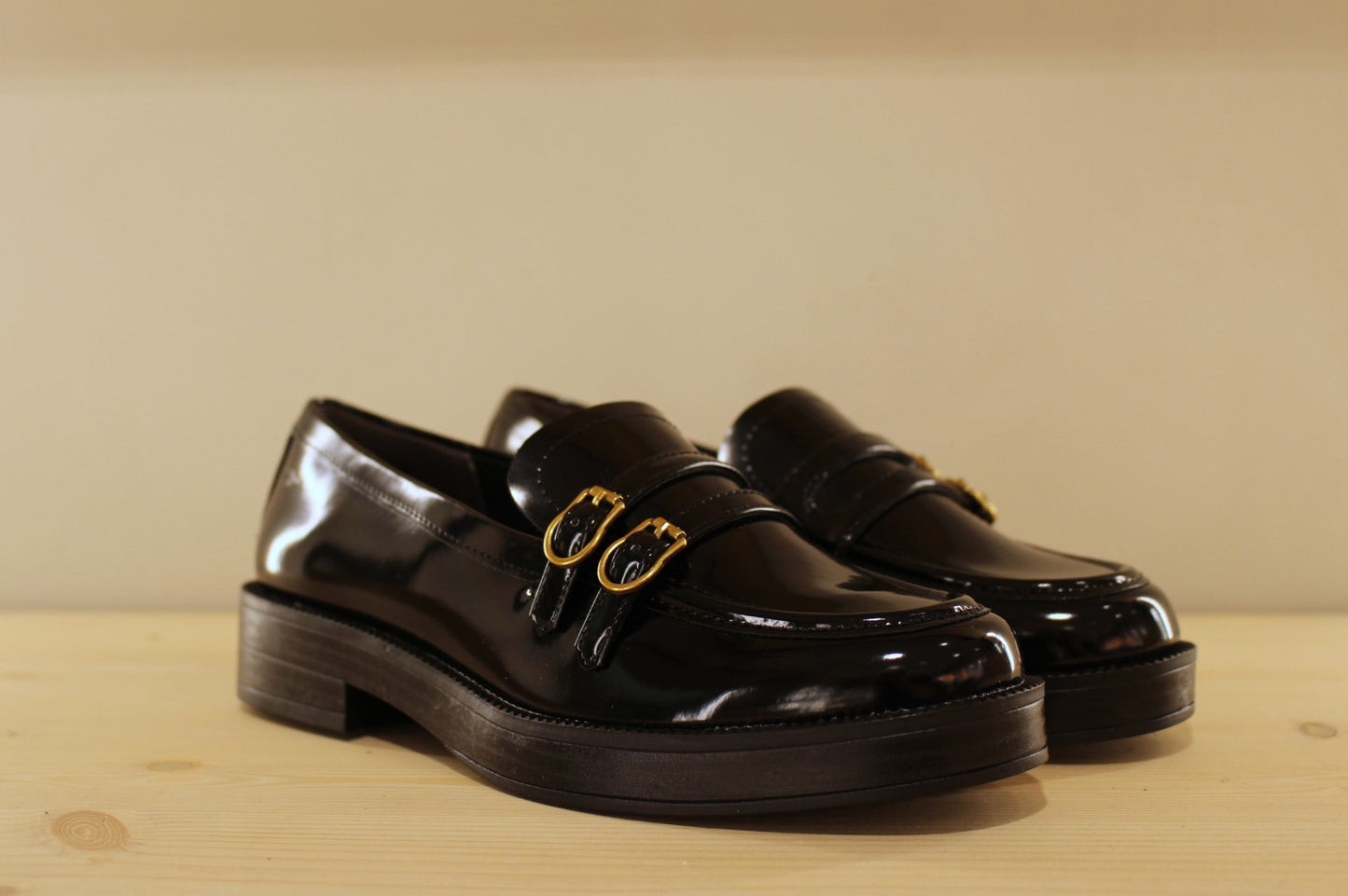 Mocassin VEGAN TAMARIS en noir