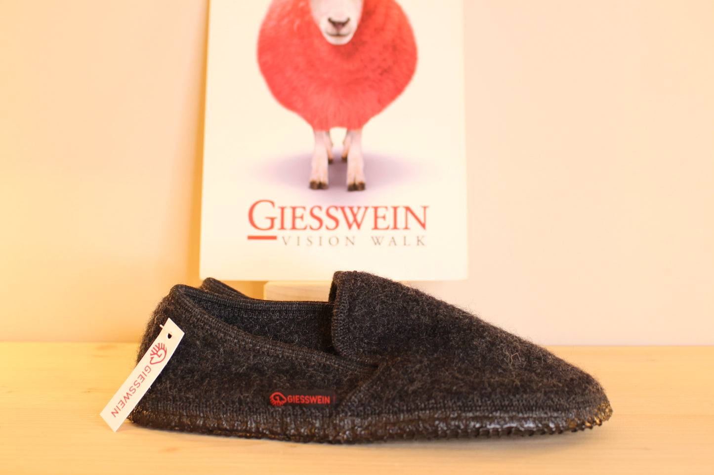 Chausson fermé pour homme GIESSWEIN en laine