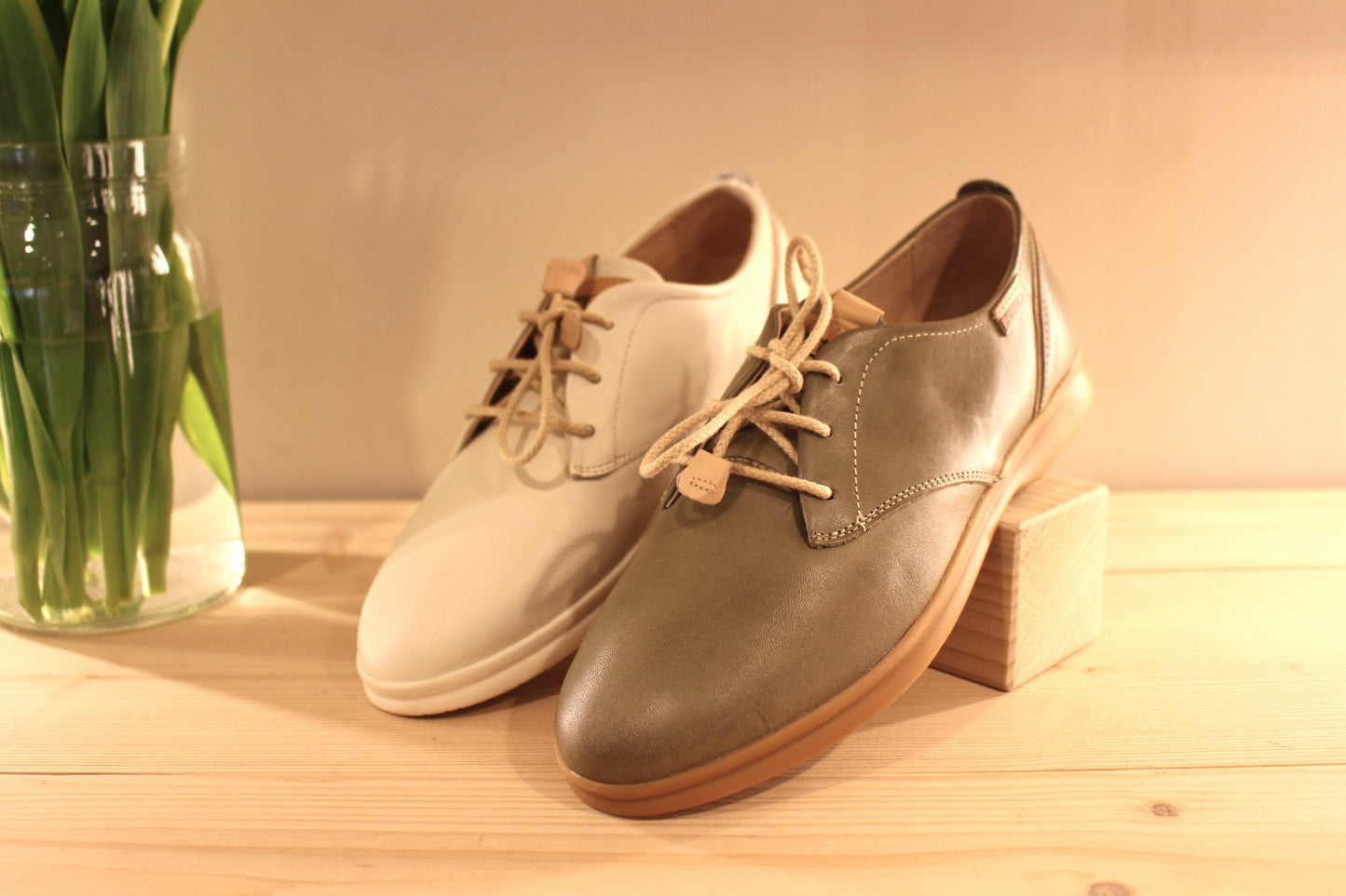 Derby femme extra souple en cuir PIKOLINOS