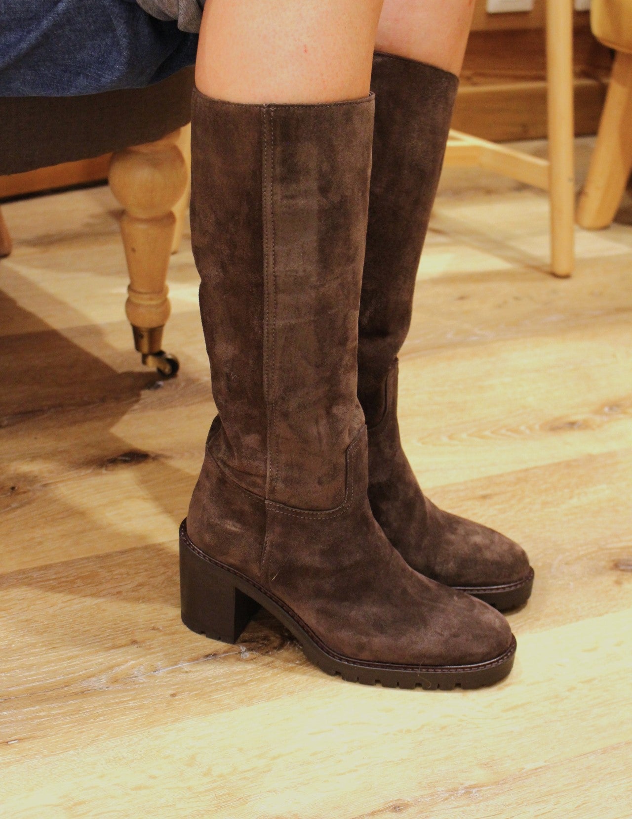 Botte à talon et semelle crantée fabrication espagnole ALPE