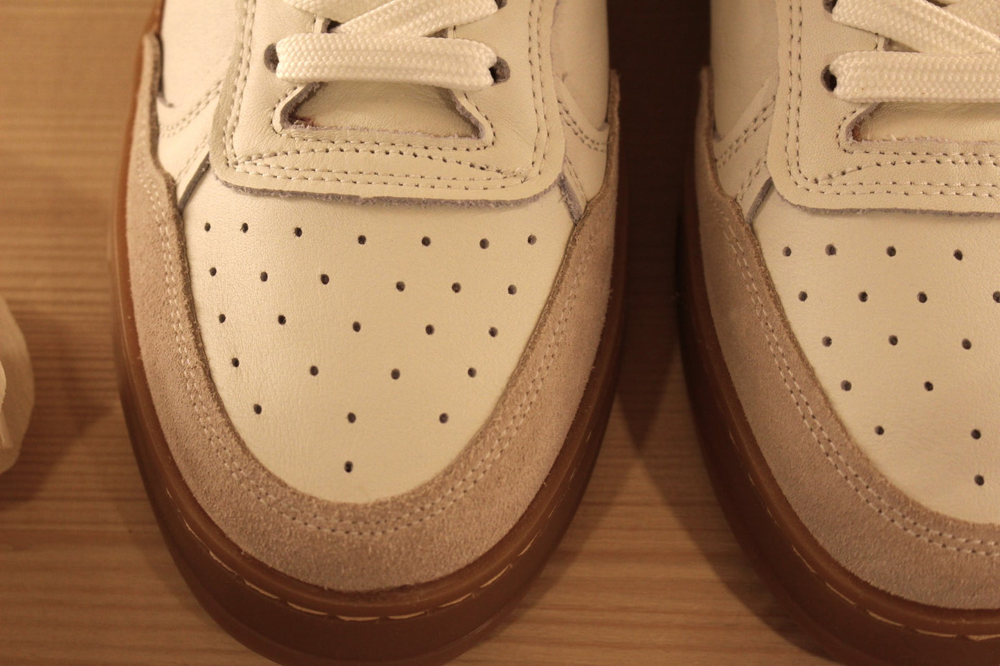 Sneaker cuir blanc semelle amovible PIKOLINOS