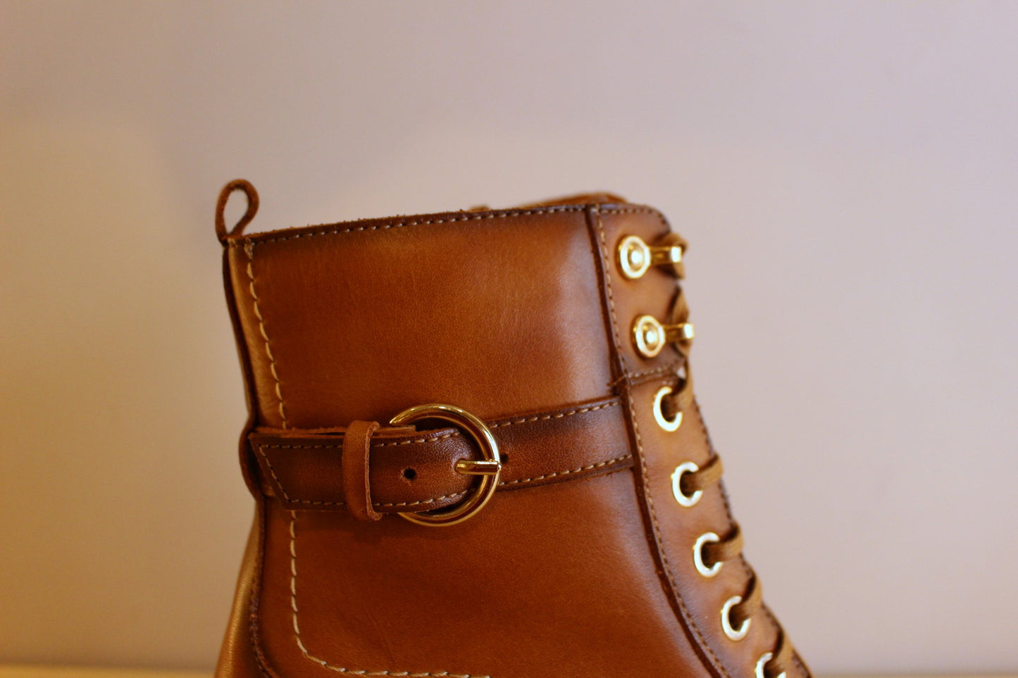 Bottine cuir petit talon PIKOLINOS