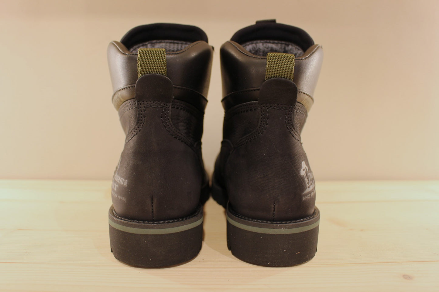 Bottine nubuck noir cuir et gore-tex semelle amovible PANAMA JACK