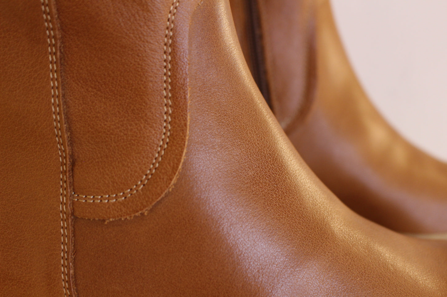 Bottines femme en cuir marron semelle extra légère WONDERS