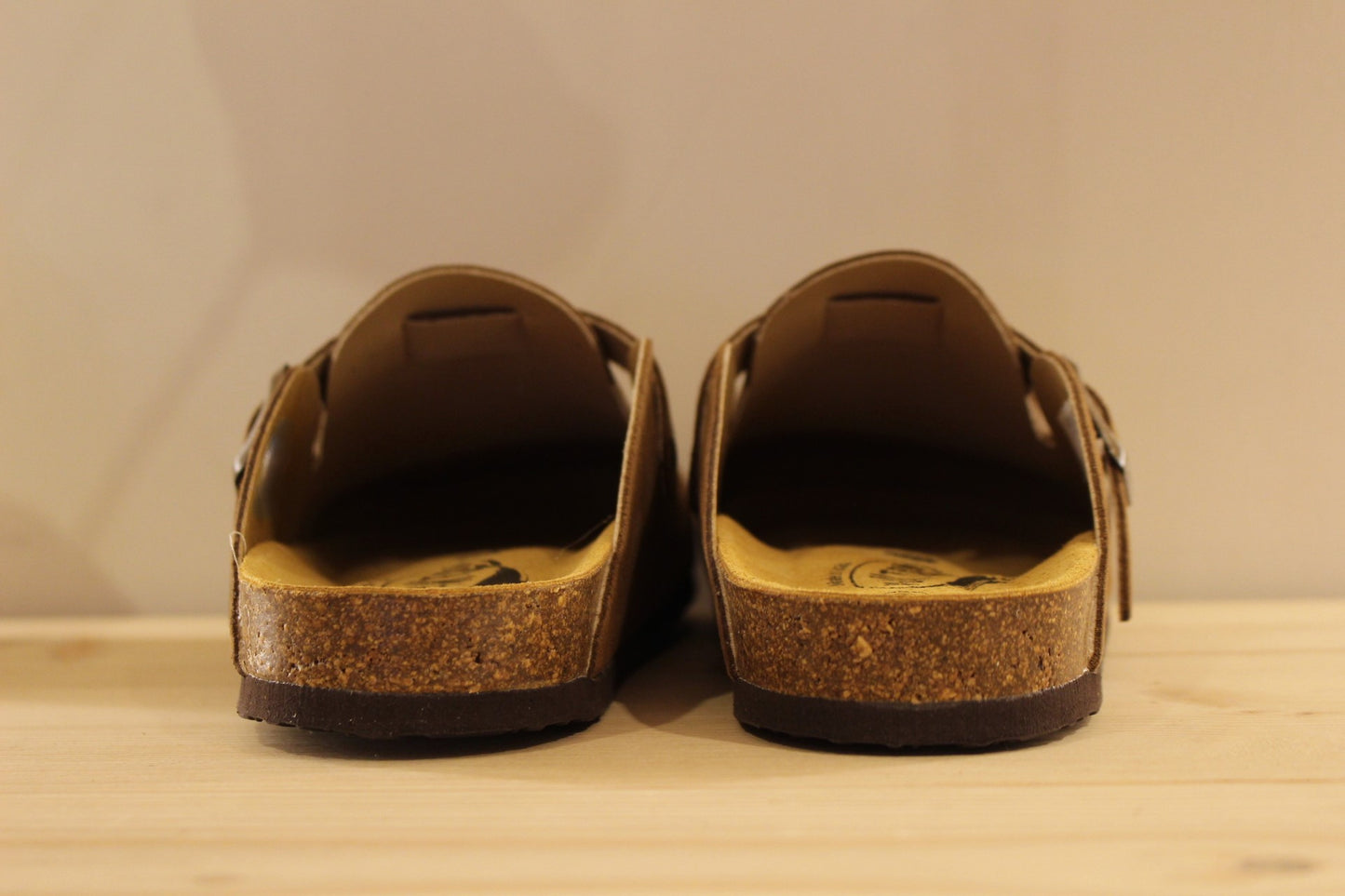 Sabot pour homme en cuir velours semelle anatomique PLAKTON