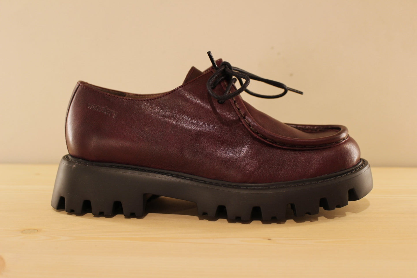 Derby cuir noir ou bordeaux WONDERS