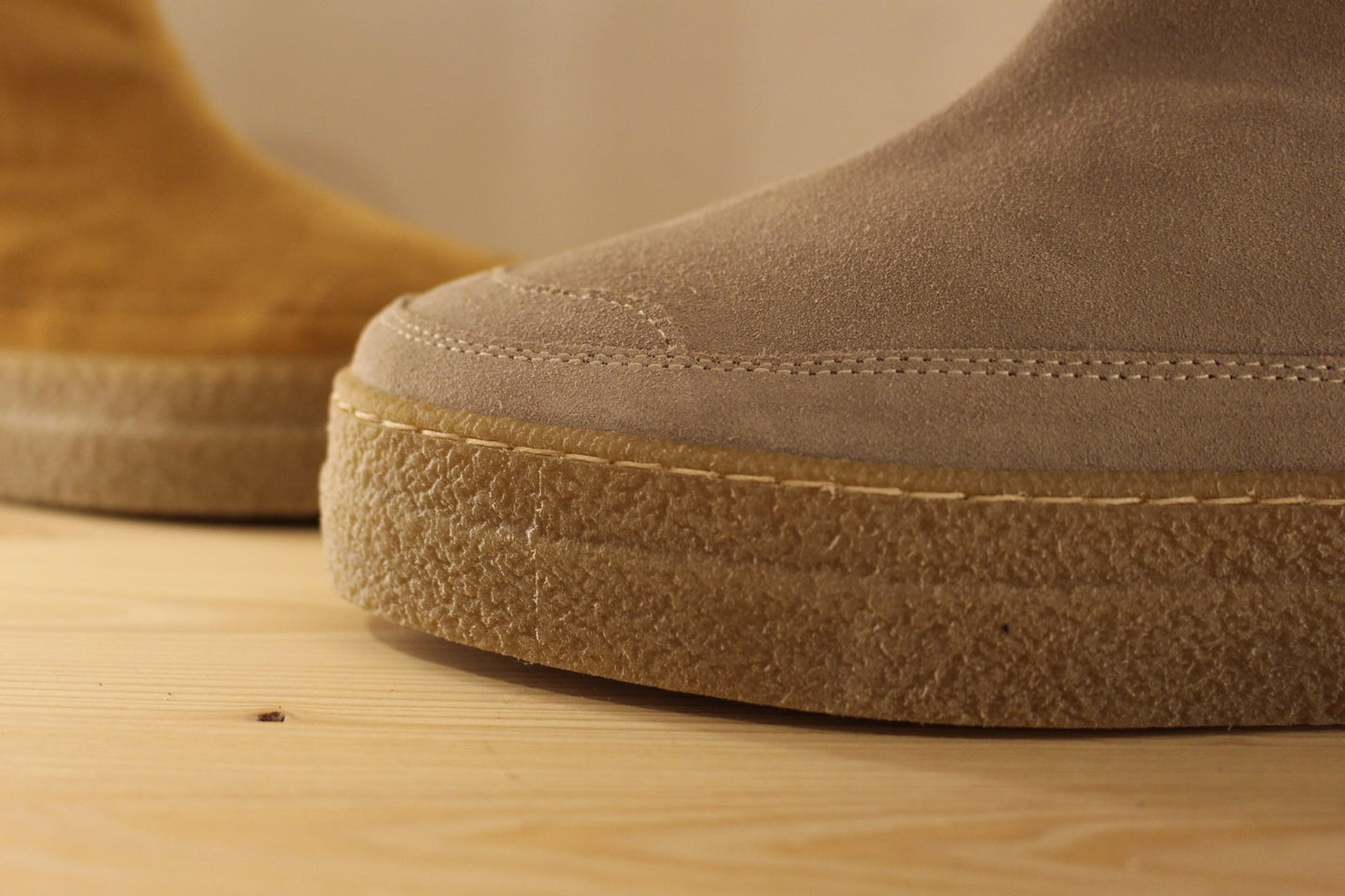Bottine italienne pour femme en cuir et doublées chaud semelle compensée PATGOA