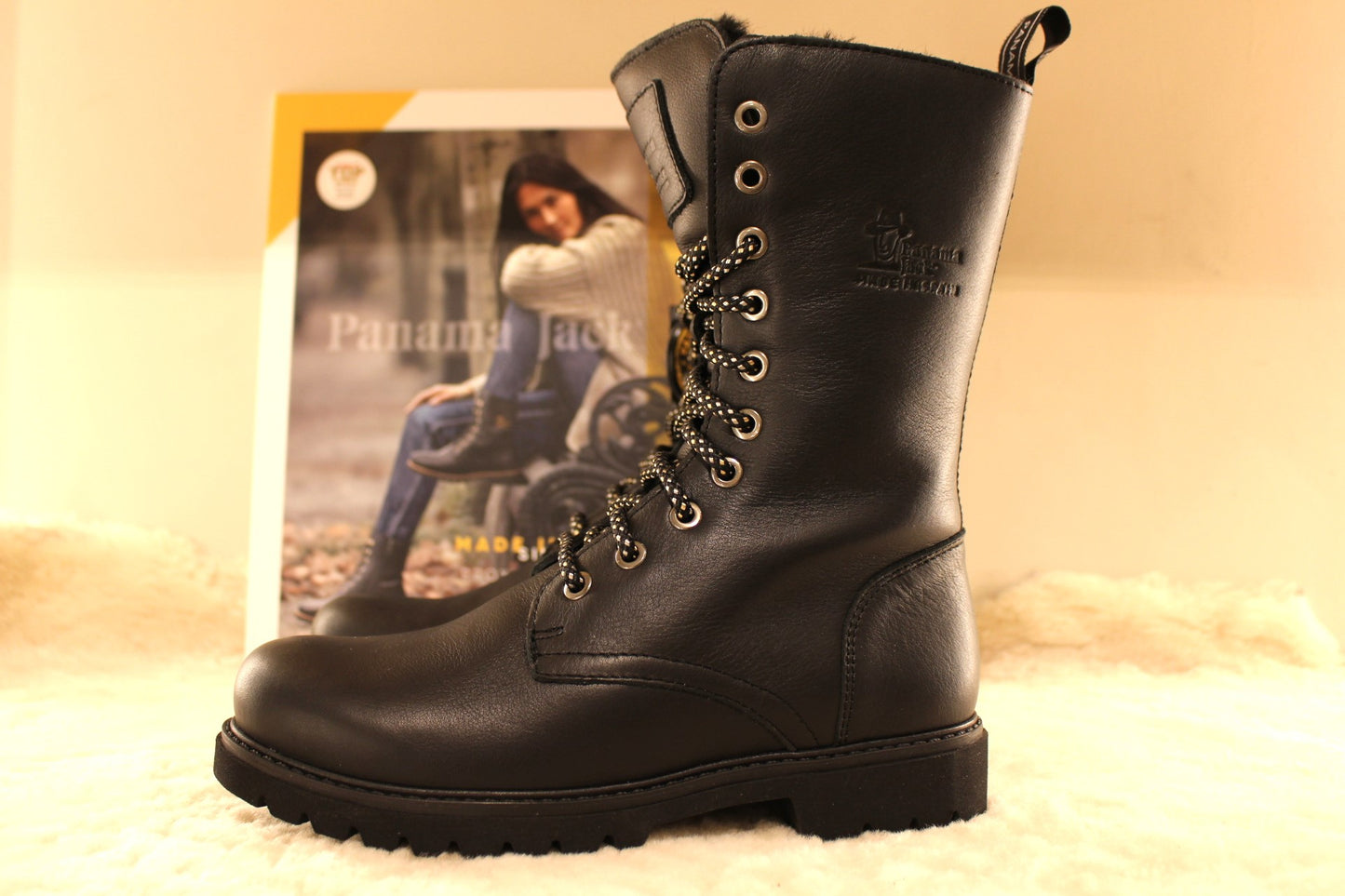 Bottes doublées mouton cuir traité waterproof PANAMA JACK