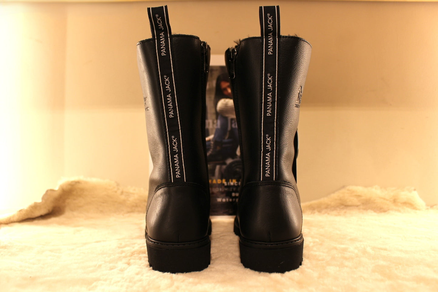 Bottes doublées mouton cuir traité waterproof PANAMA JACK