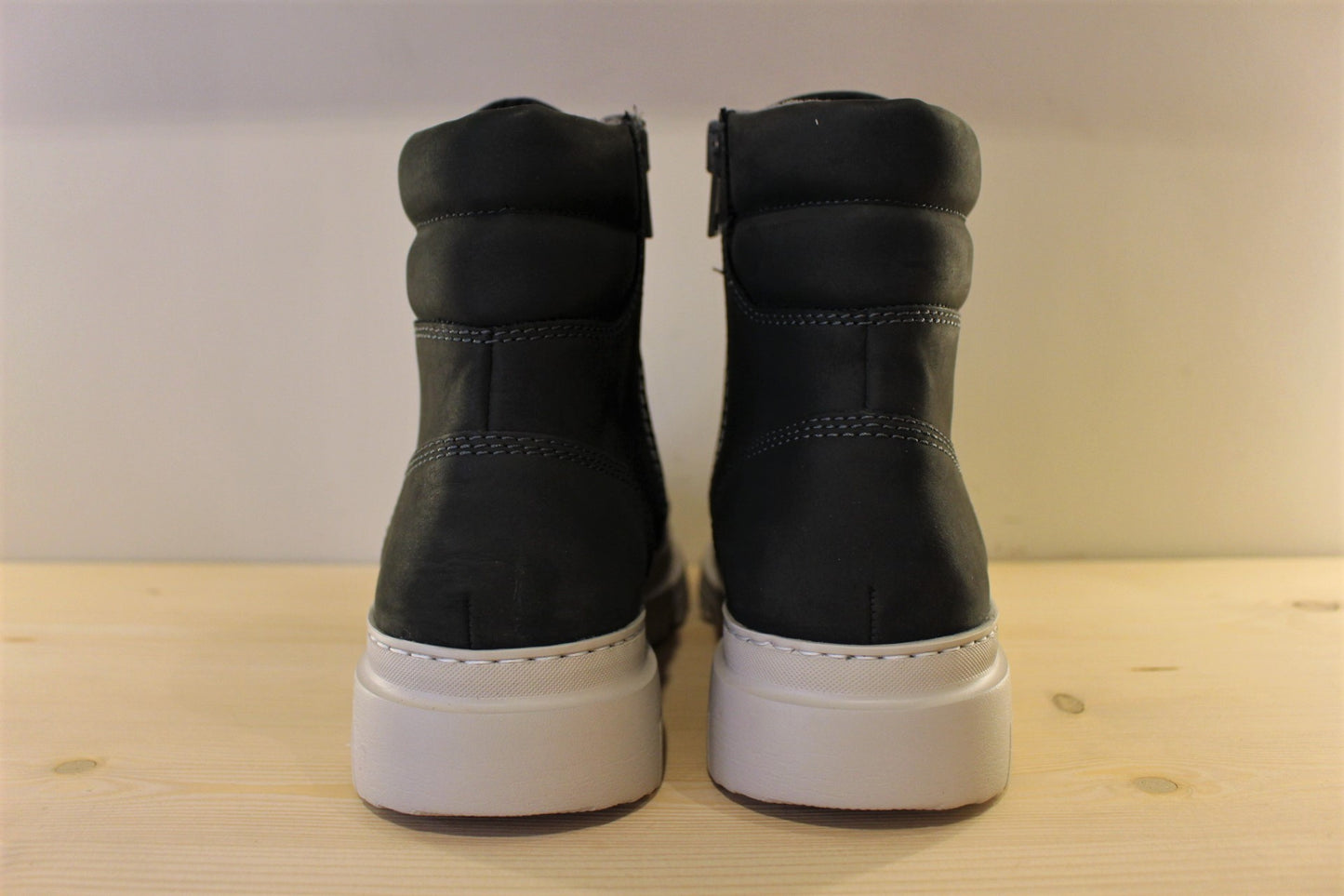 Bottines cuir gras gris LLOYD semelle amovible