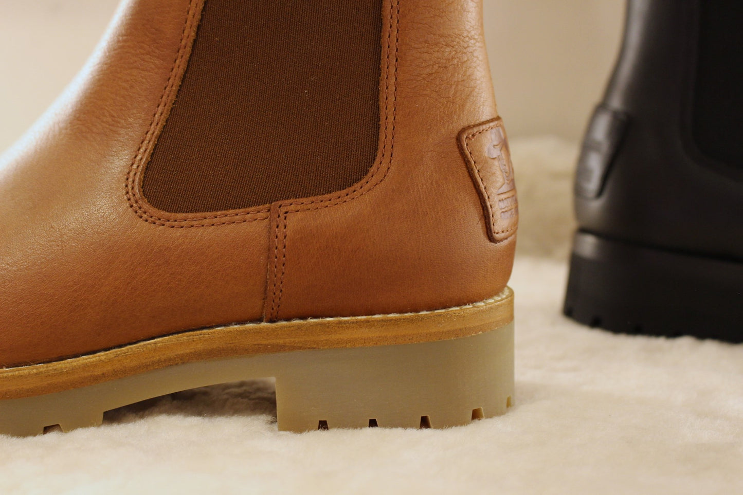 Chelsea cuir traité waterproof et doublées mouton PANAMA JACK