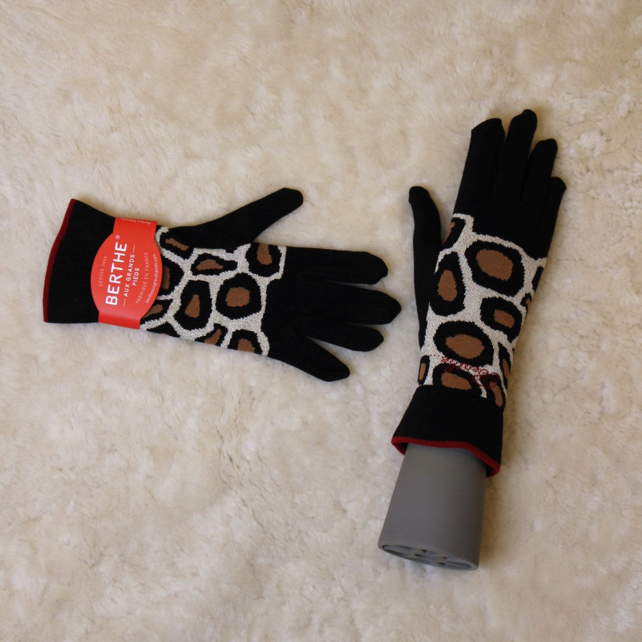 Gants BERTHE AUX GRANDS PIEDS jaguar