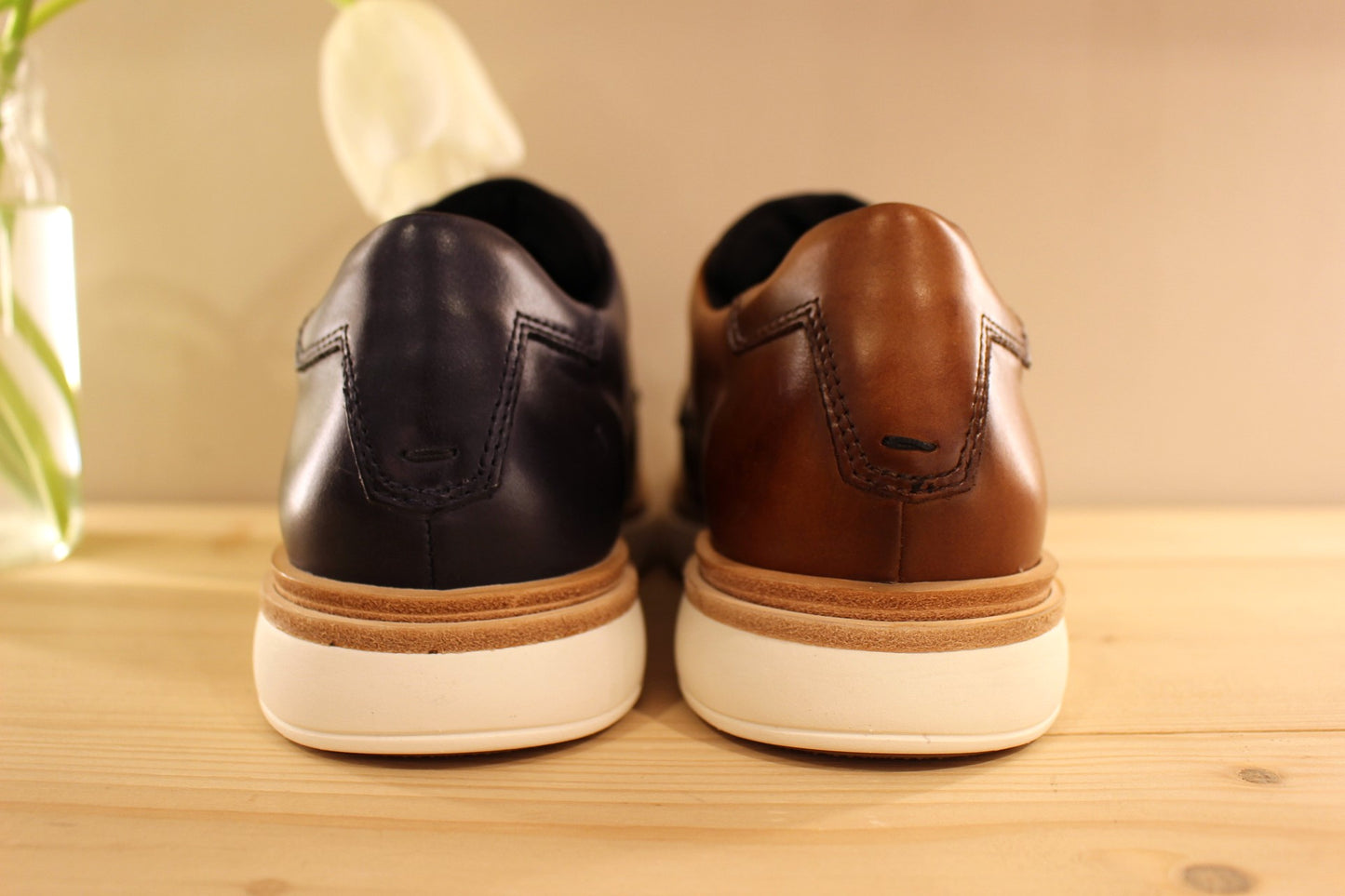 Derby sport camel ou bleu avec semelles amovibles LLOYD