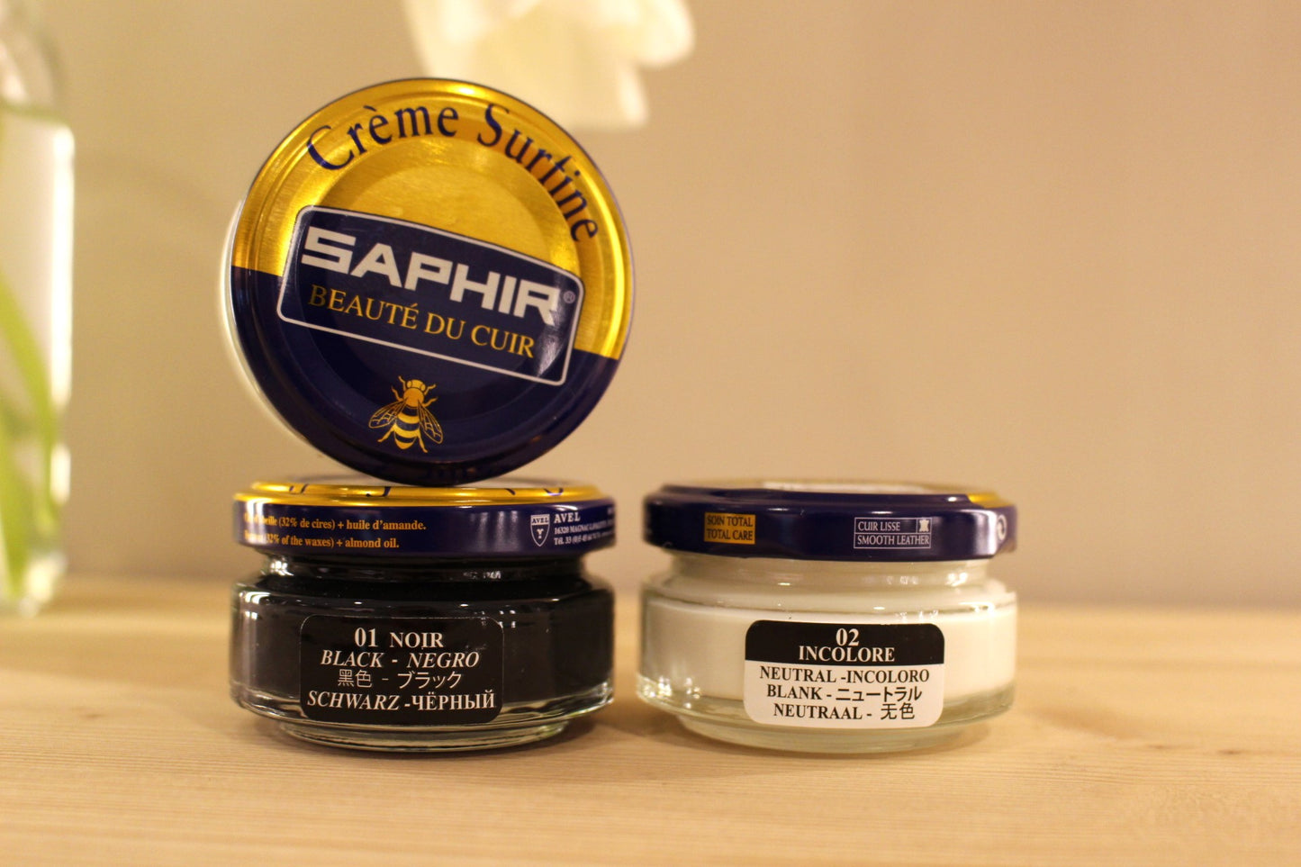 Cirage crème surfine SAPHIR