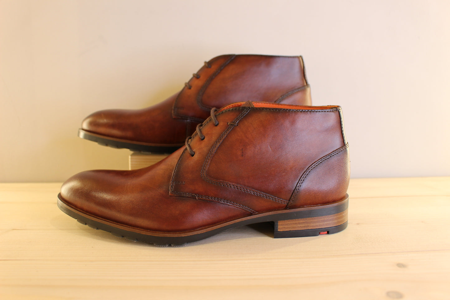 Boots habillé pour homme cuir brandy LLOYD