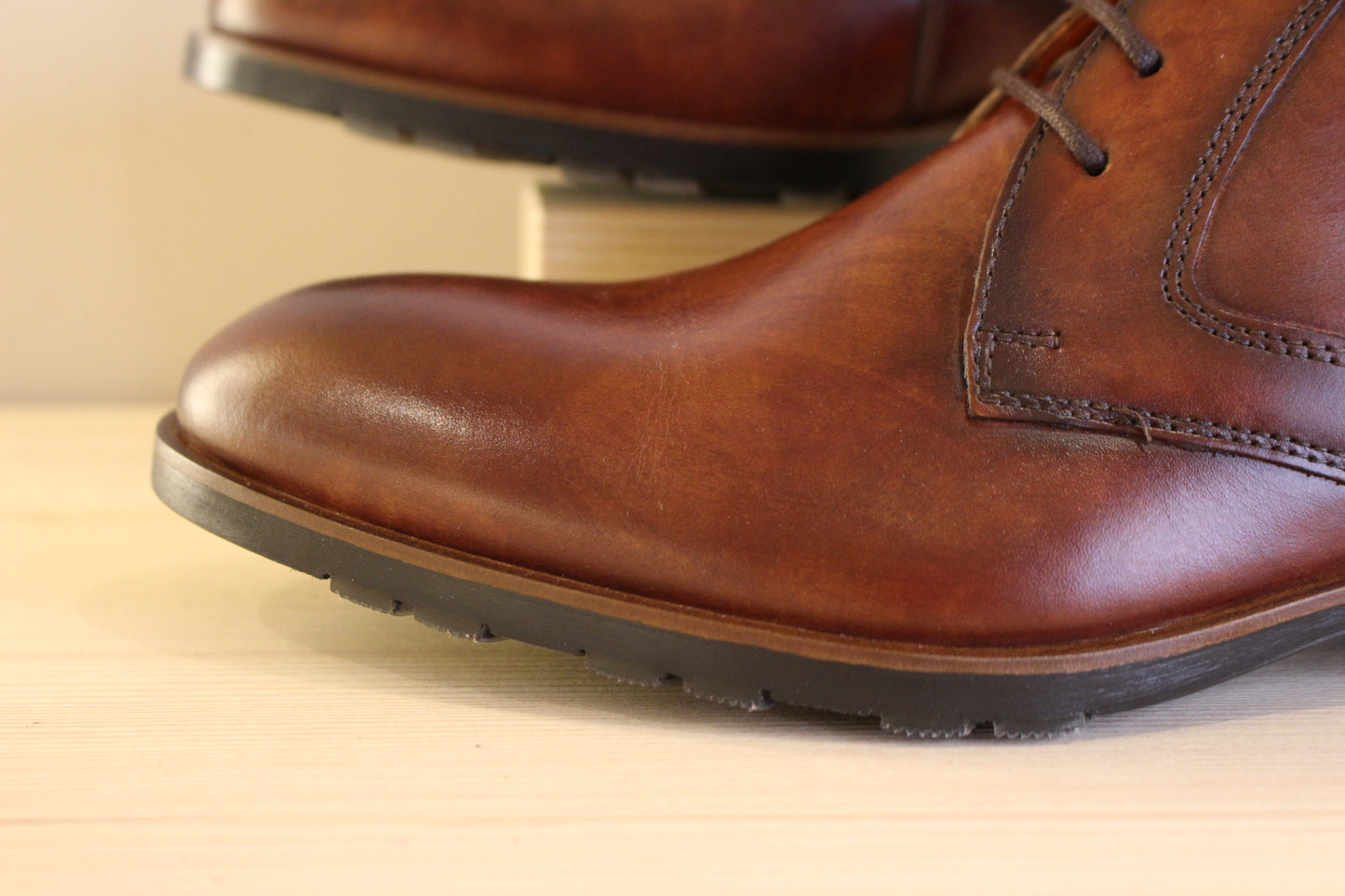Boots habillé pour homme cuir brandy LLOYD