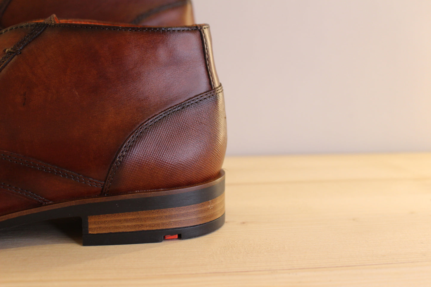Boots habillé pour homme cuir brandy LLOYD