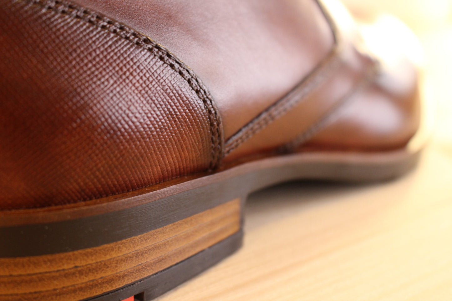 Boots habillé pour homme cuir brandy LLOYD