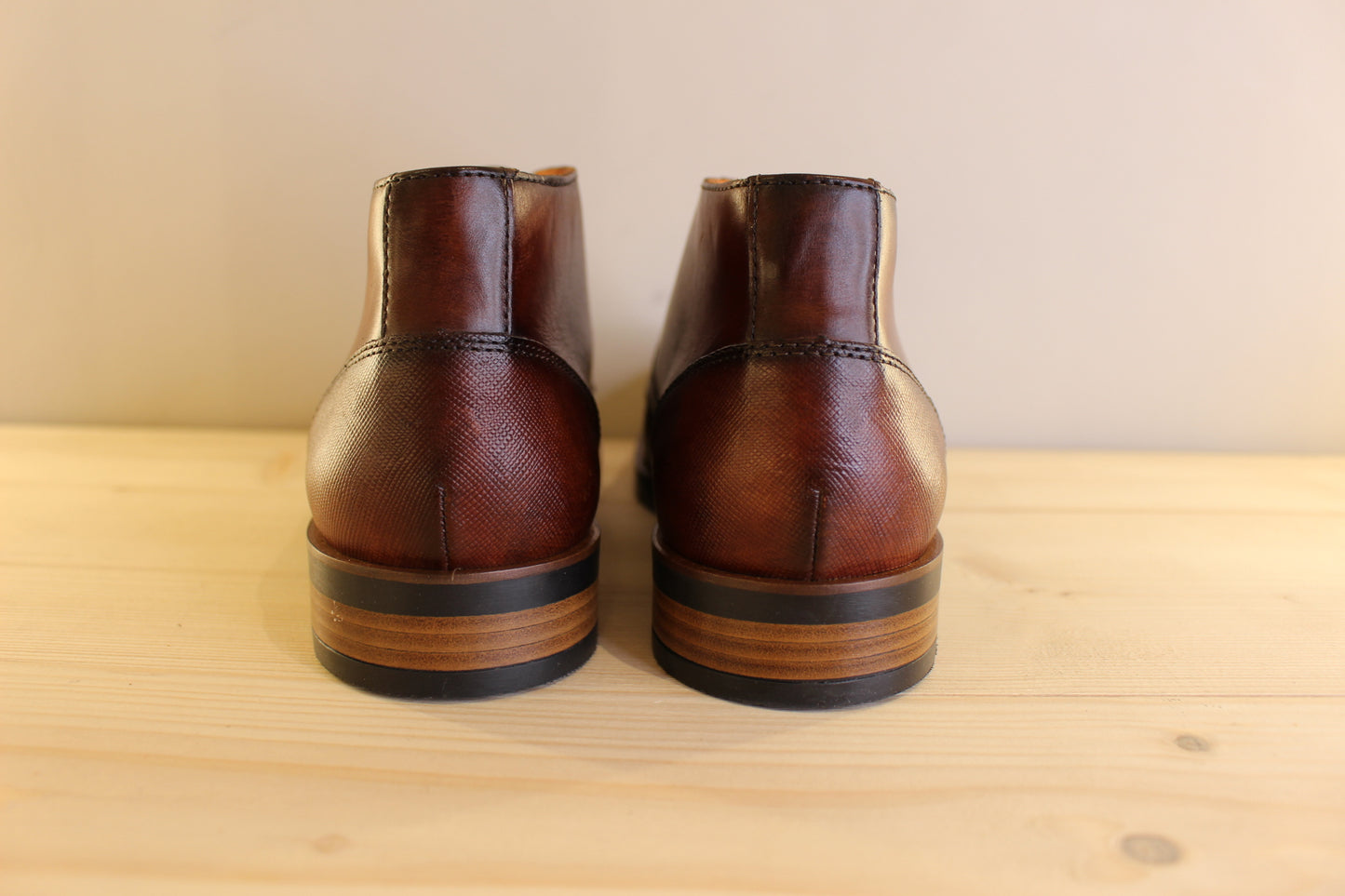 Boots habillé pour homme cuir brandy LLOYD