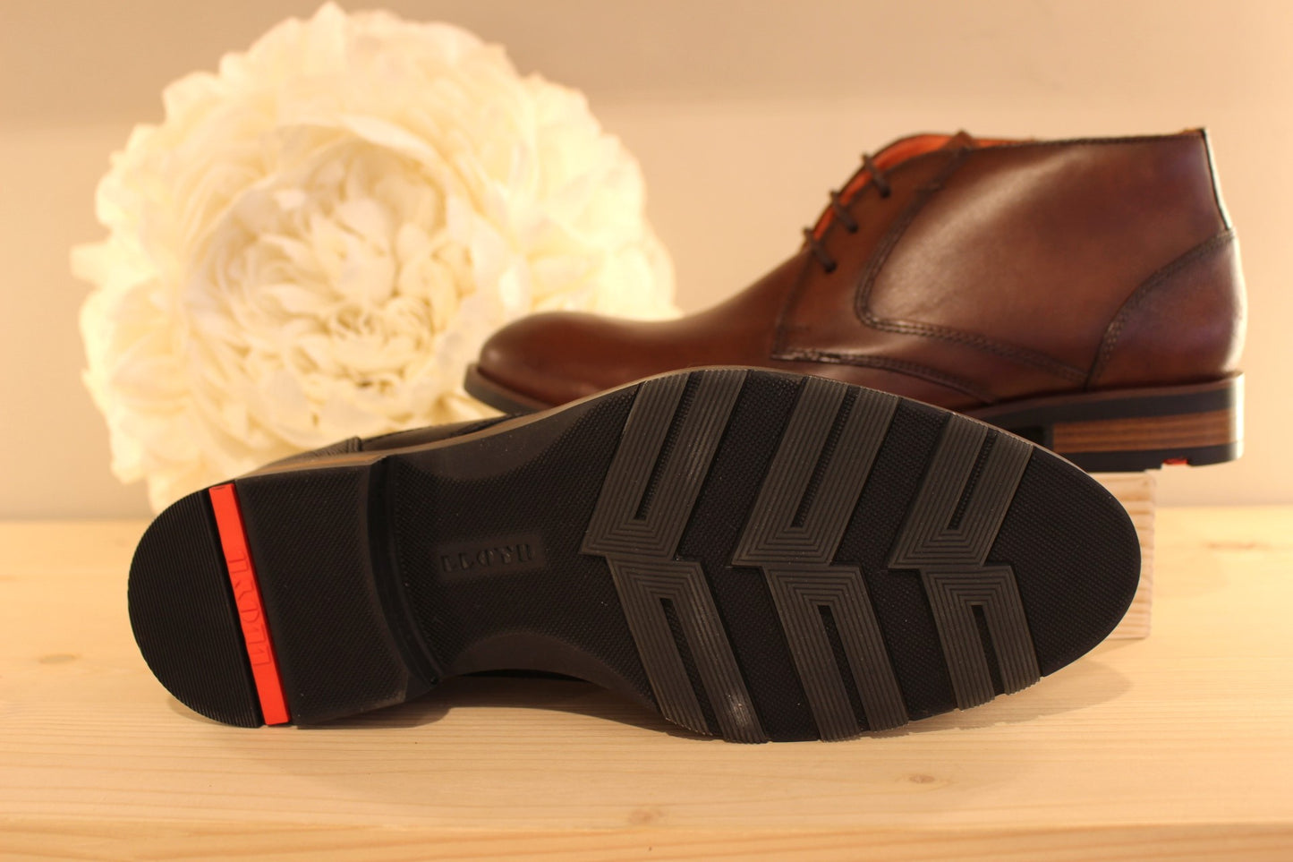 Bottine cuir marron ou noir LLOYD