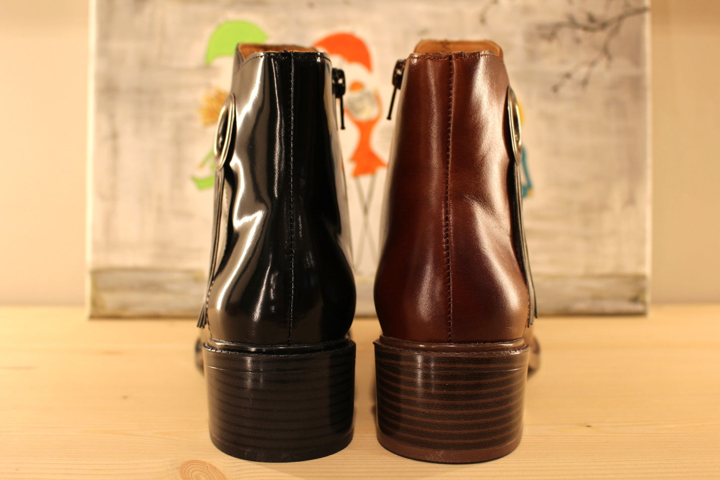 Bottines petit talon MAMZELLE