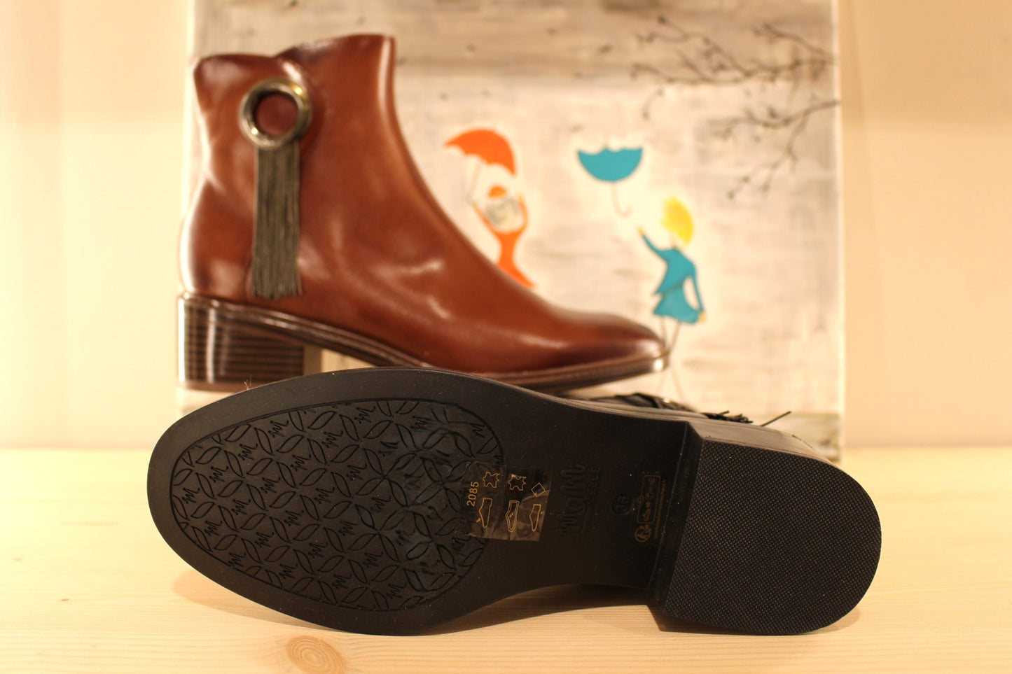 Bottines petit talon MAMZELLE