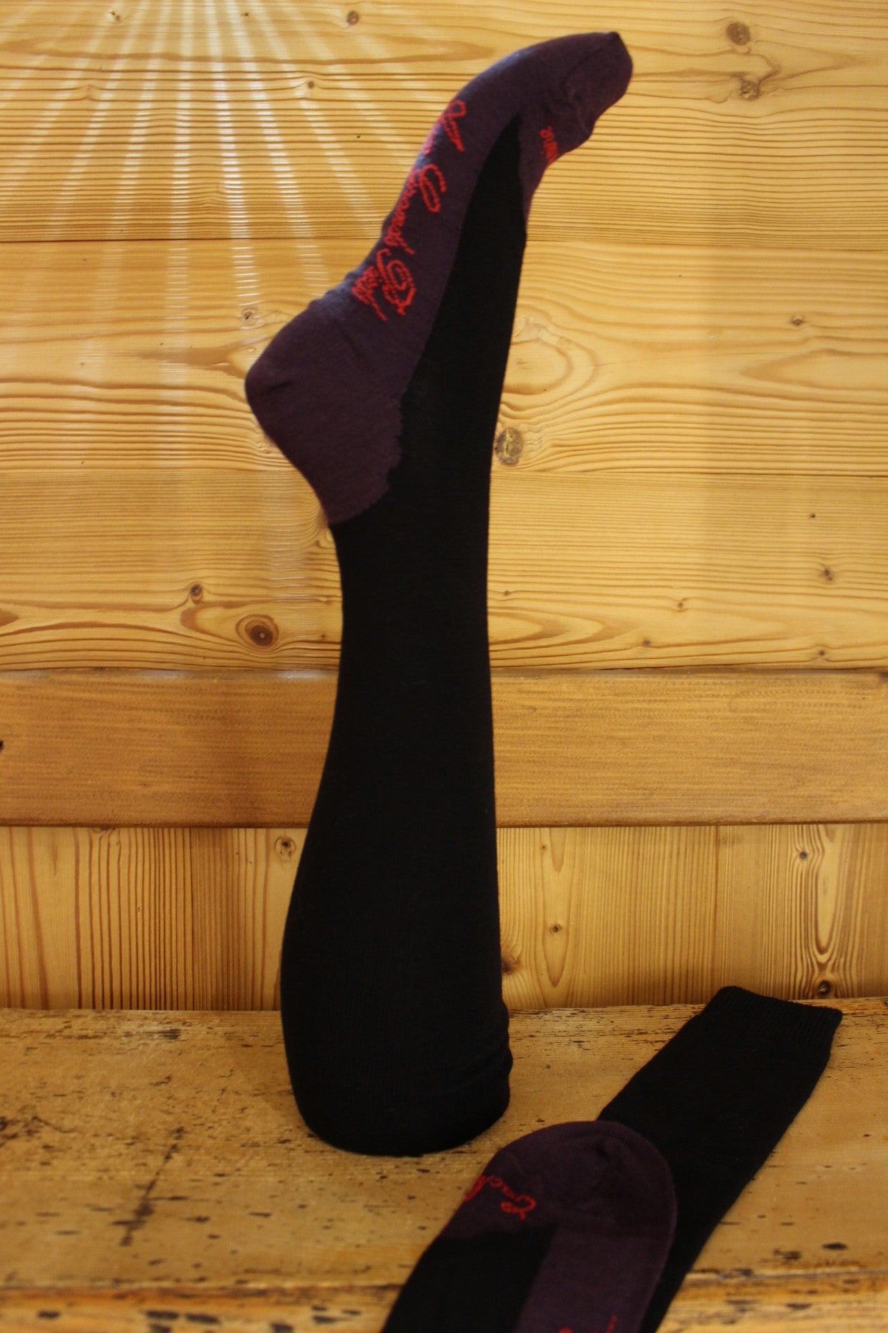 Longues chaussettes homme en cachemire et laine fabriqué france BERTHE AUX GRANDS PIEDS