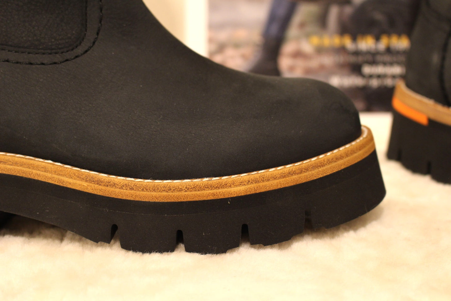 Bottes fourrées semelle épaise trépointe naturelle PANAMA JACK