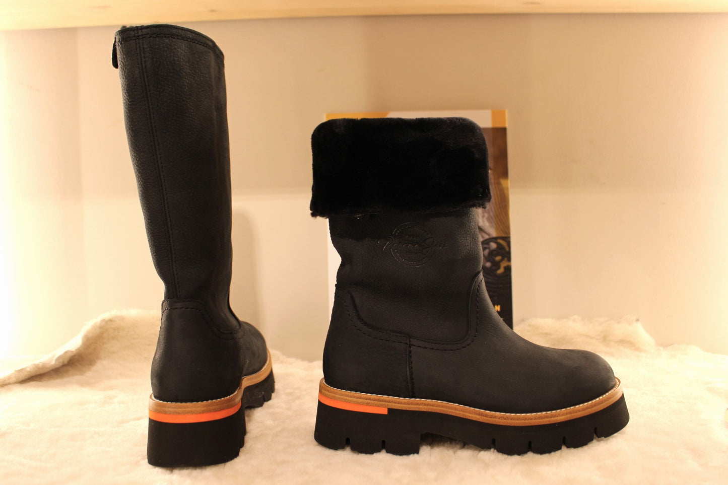 Bottes fourrées semelle épaise trépointe naturelle PANAMA JACK
