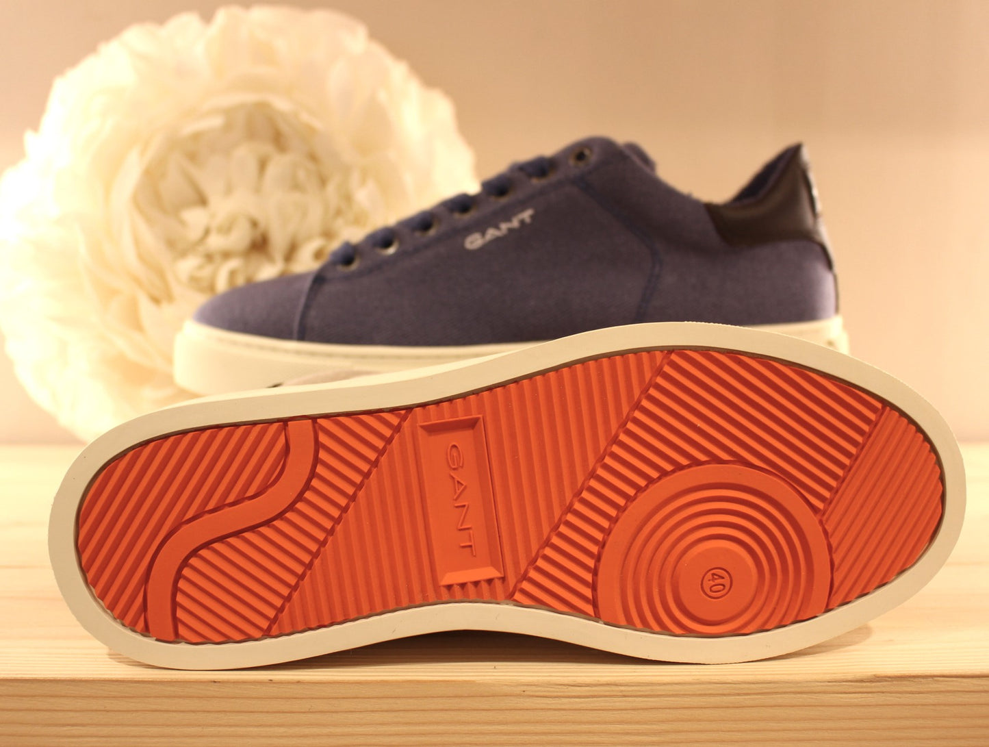 Sneaker toile GANT bleu ou beige