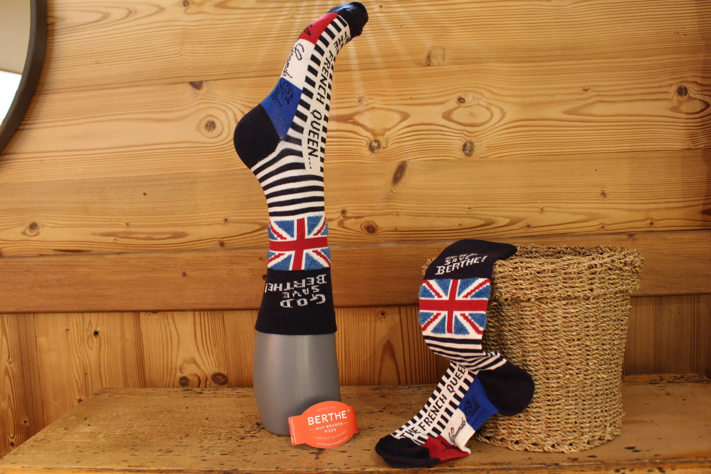 Chaussettes laine pour homme BERTHE AUX GRANDS PIEDS