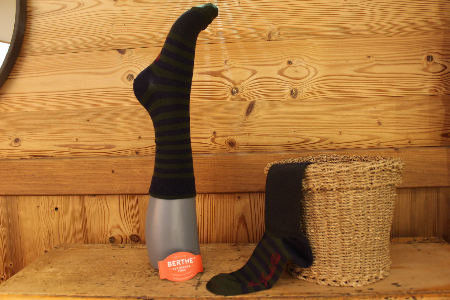 Chaussettes laine pour homme BERTHE AUX GRANDS PIEDS
