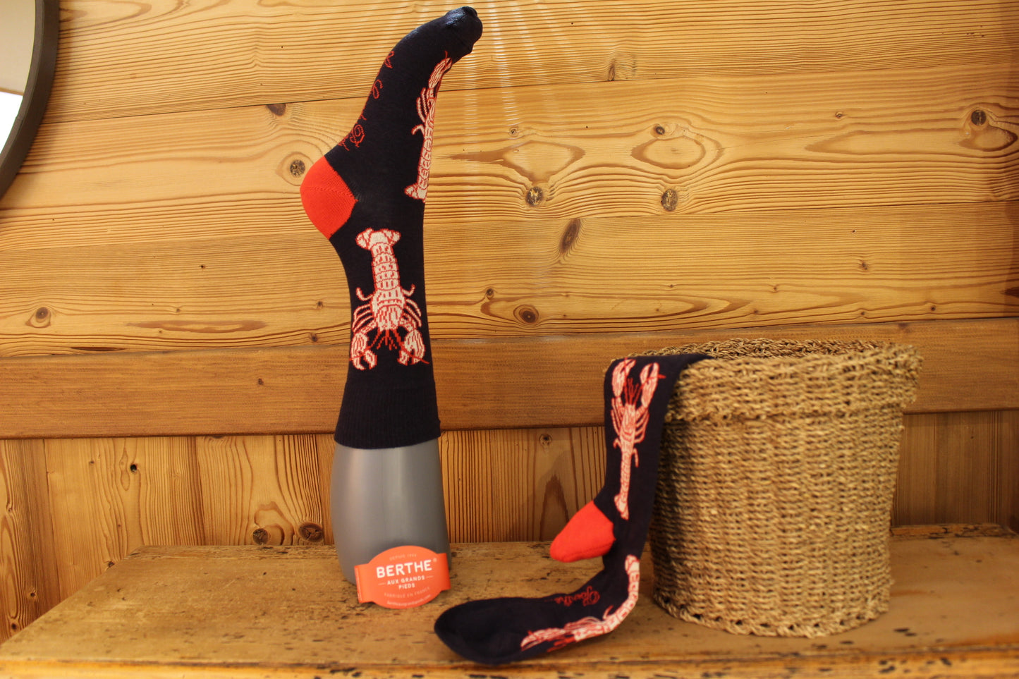 Chaussettes laine pour homme BERTHE AUX GRANDS PIEDS