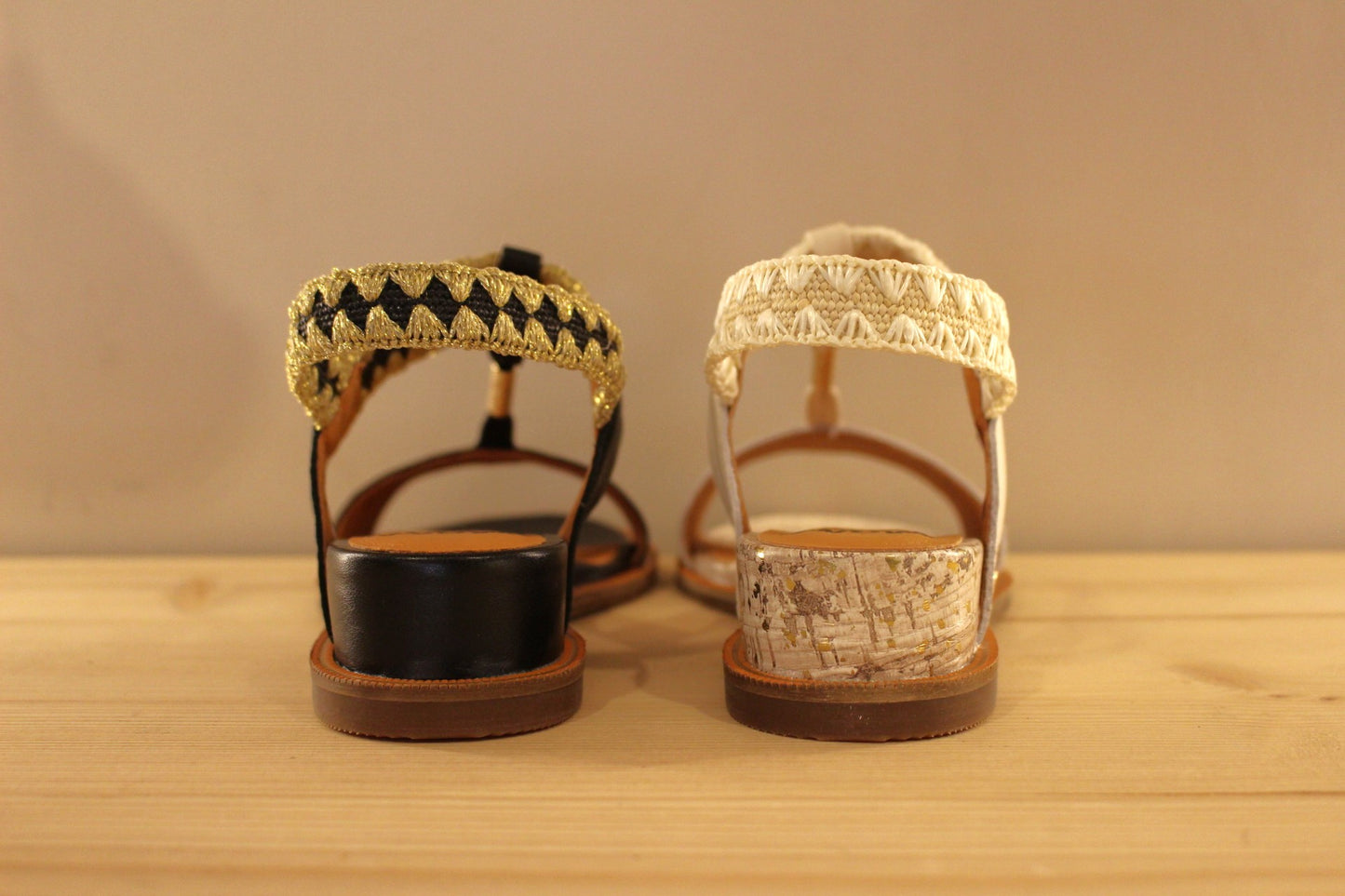 Sandale cuir petit talon MAMZELLE