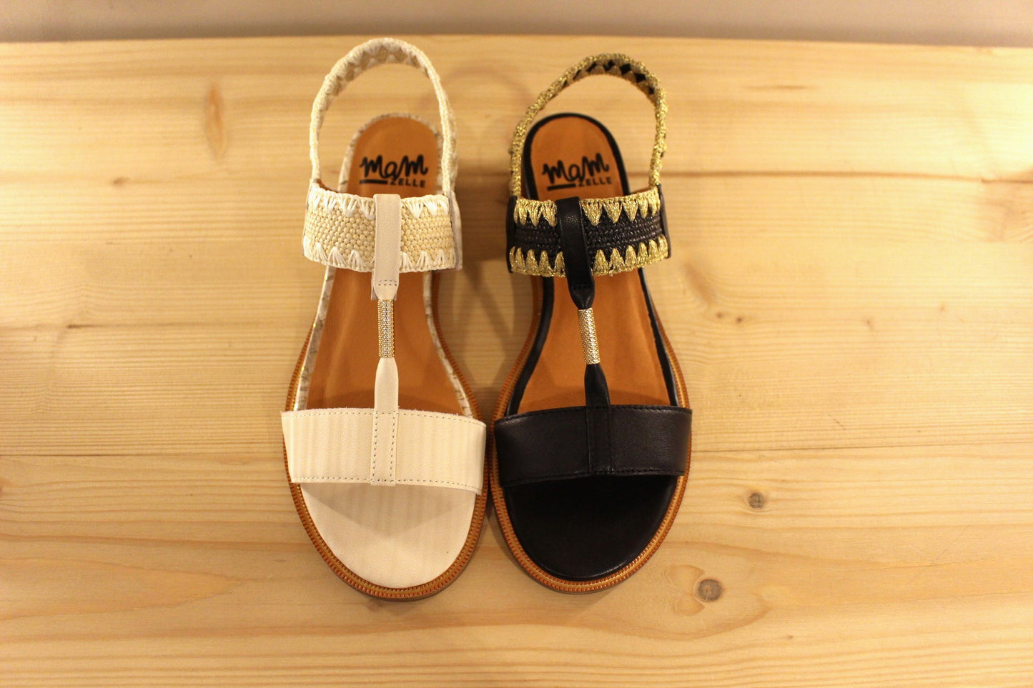 Sandale cuir petit talon MAMZELLE