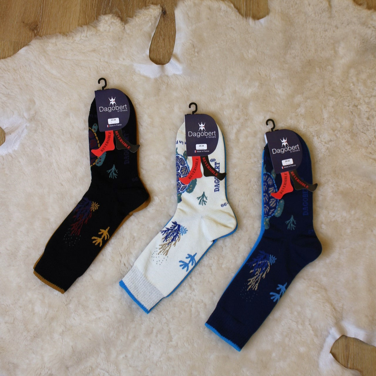 Chaussette réversible DAGOBERT