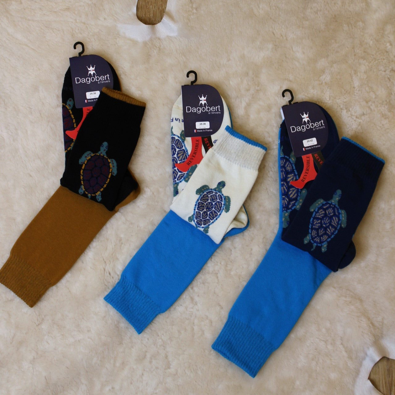 Chaussette réversible DAGOBERT