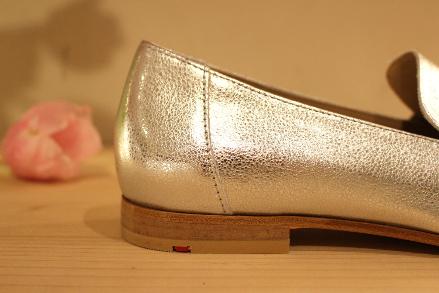 Mocassin femme métal argent LLOYD