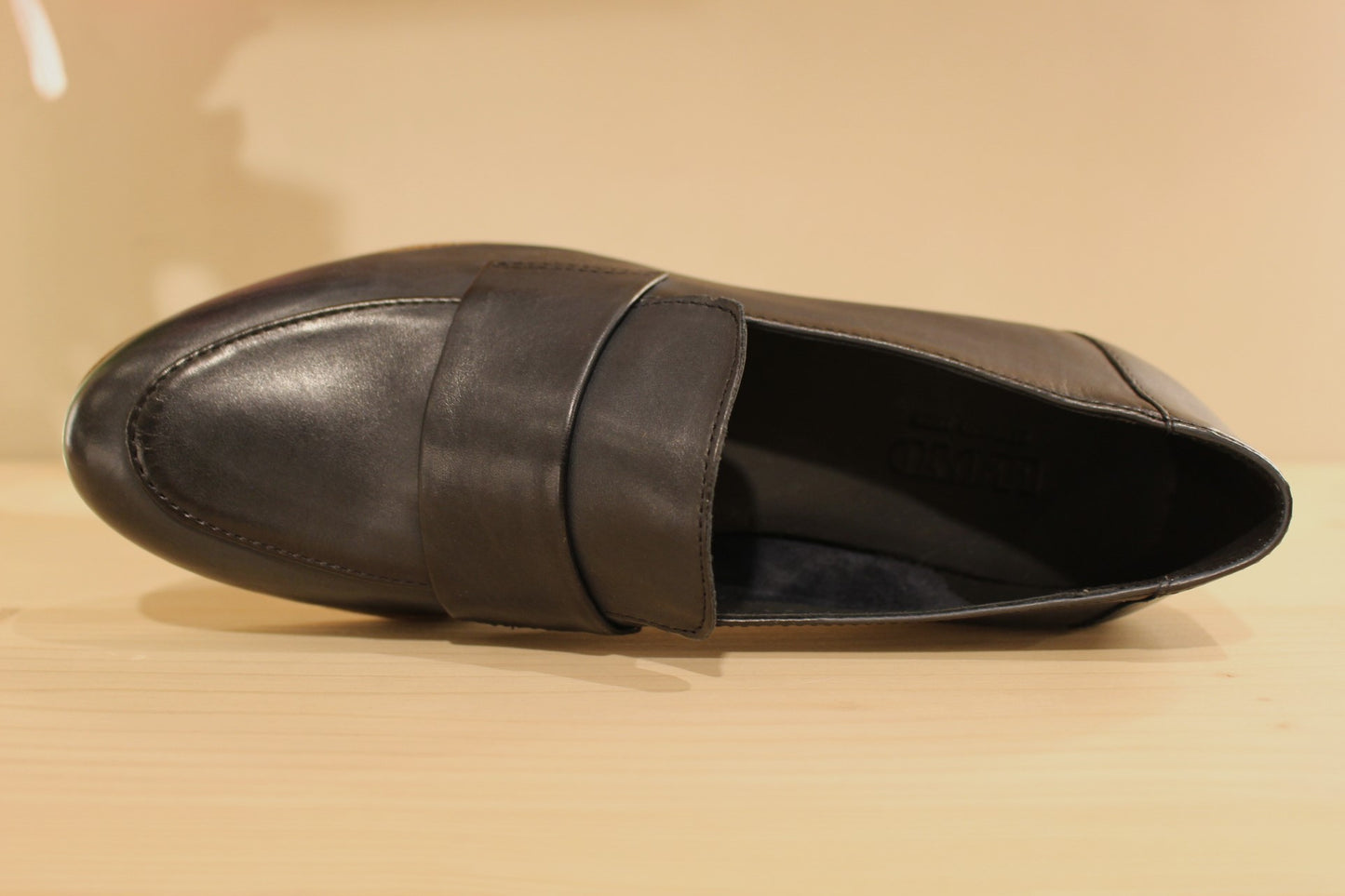 Mocassin cuir bleu ou cognac LLOYD