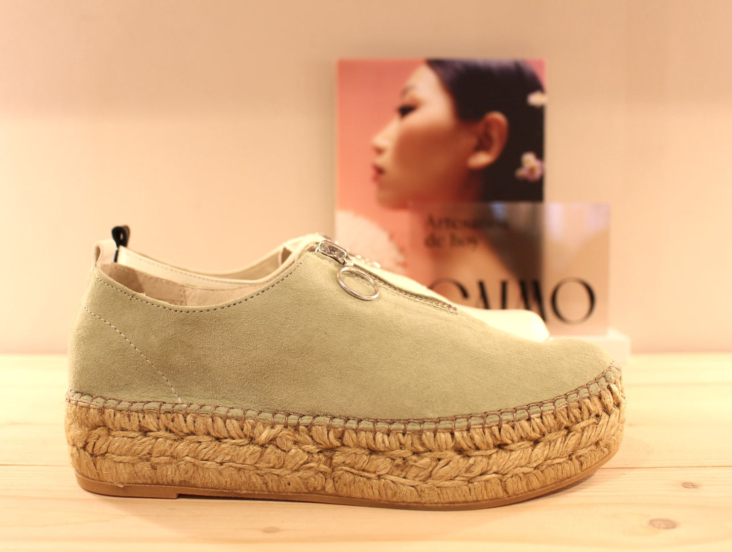 Chaussures en cuir et semelles corde faite main GAIMO