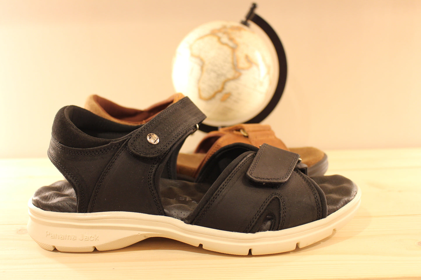 Sandales cuir semelle anantomique PANAMA JACK