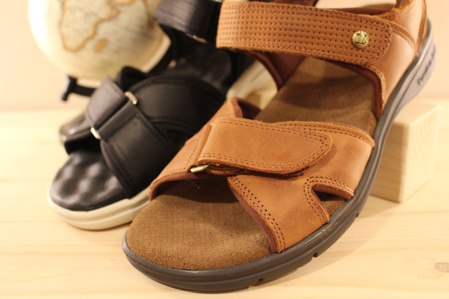 Sandales cuir semelle anantomique PANAMA JACK