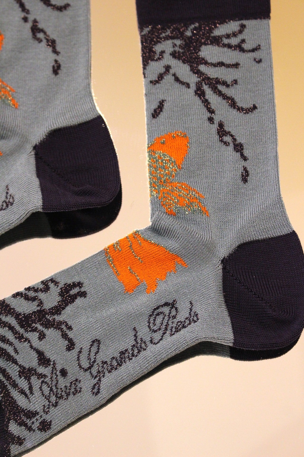 Chaussette fil d'écosse BERTHE AUX GRANDS PIEDS