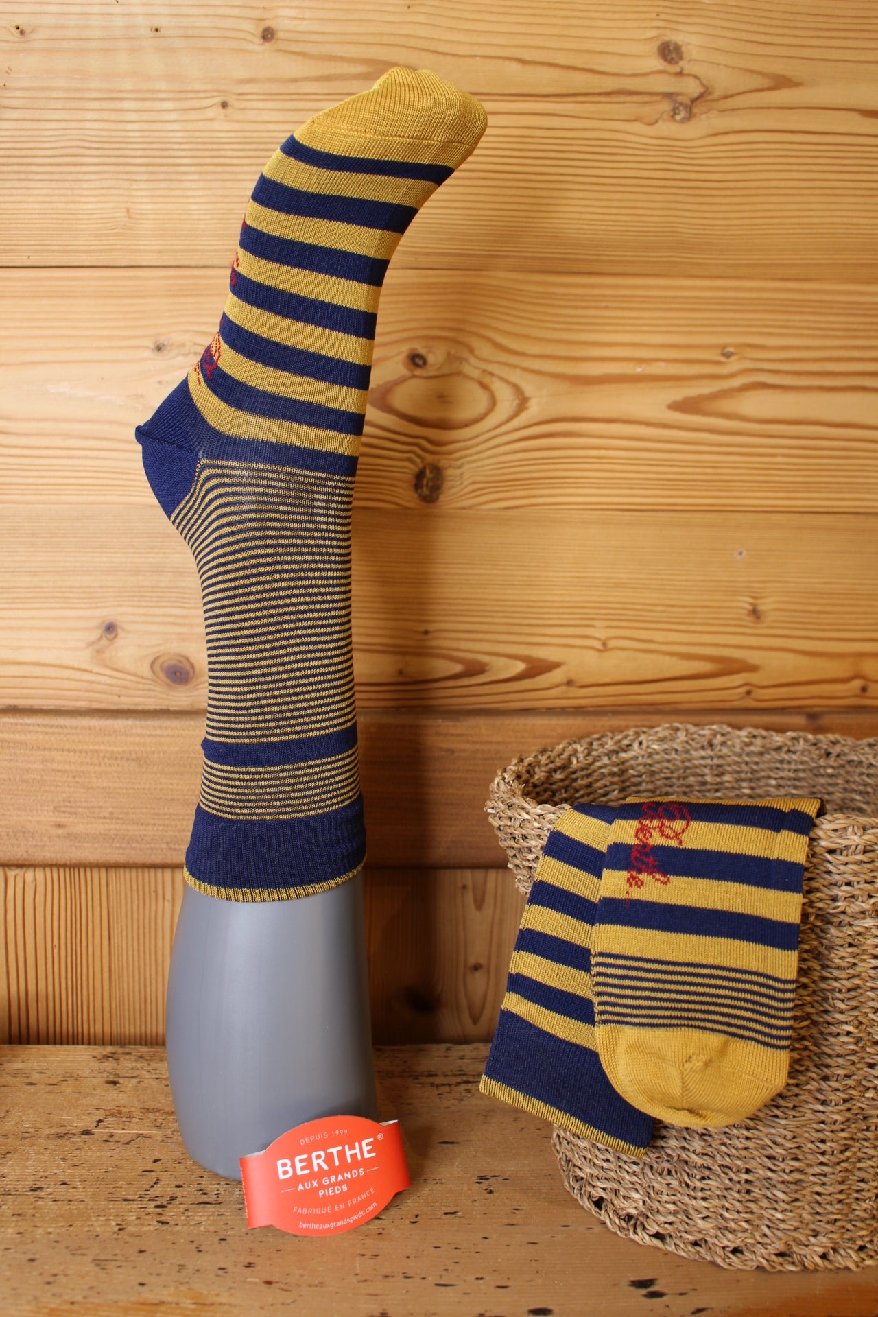 Chaussettes Fil d'écosse BERTHE AUX GRANDS PIED