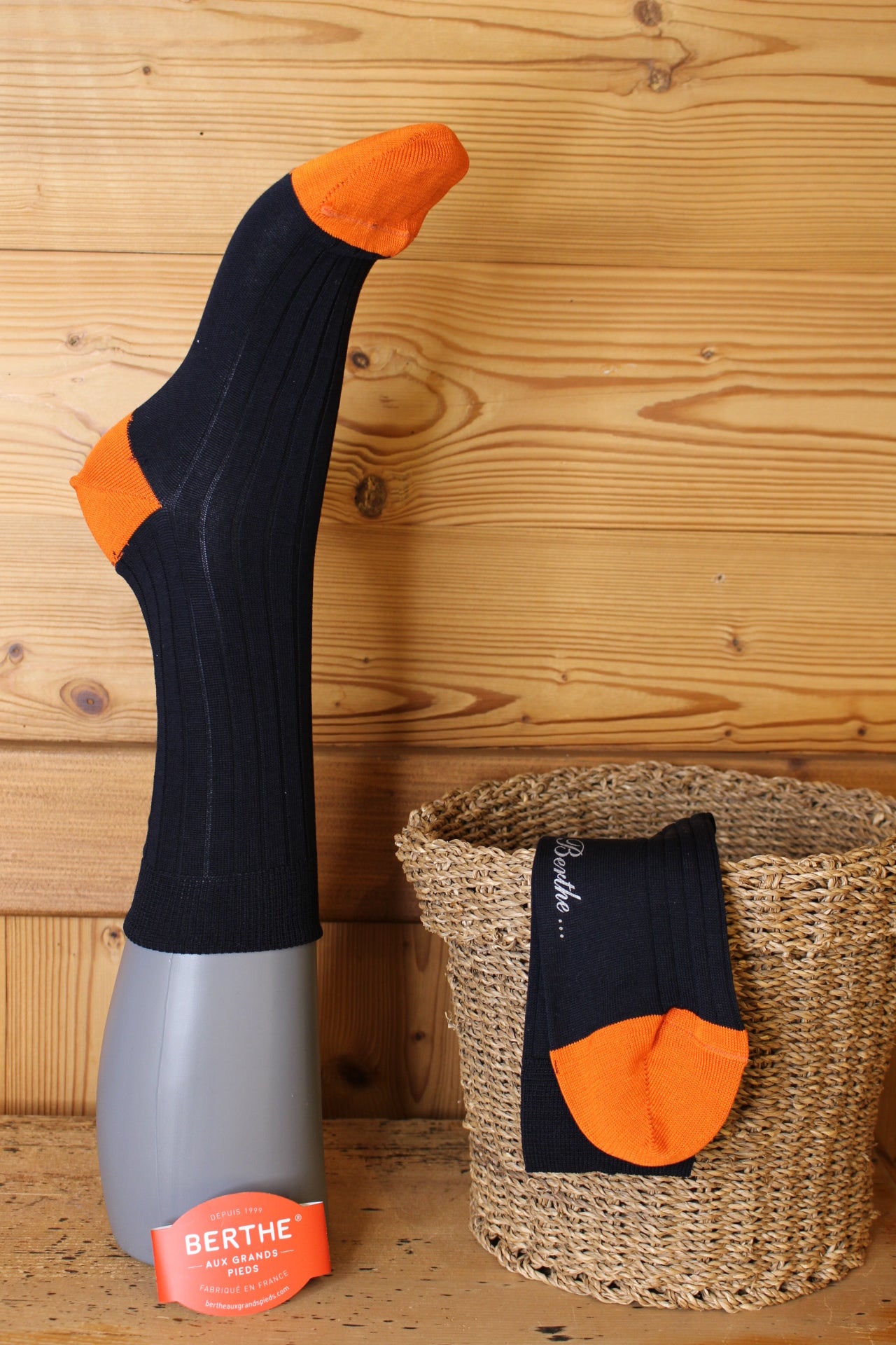 Chaussettes Fil d'écosse BERTHE AUX GRANDS PIED