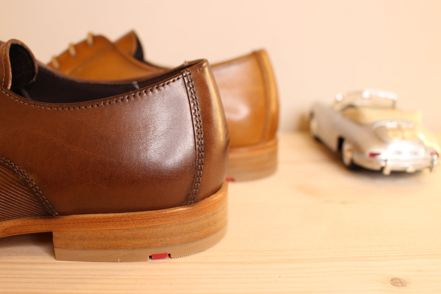 Chaussures homme LLOYD Derby cuir cognac ou cognac