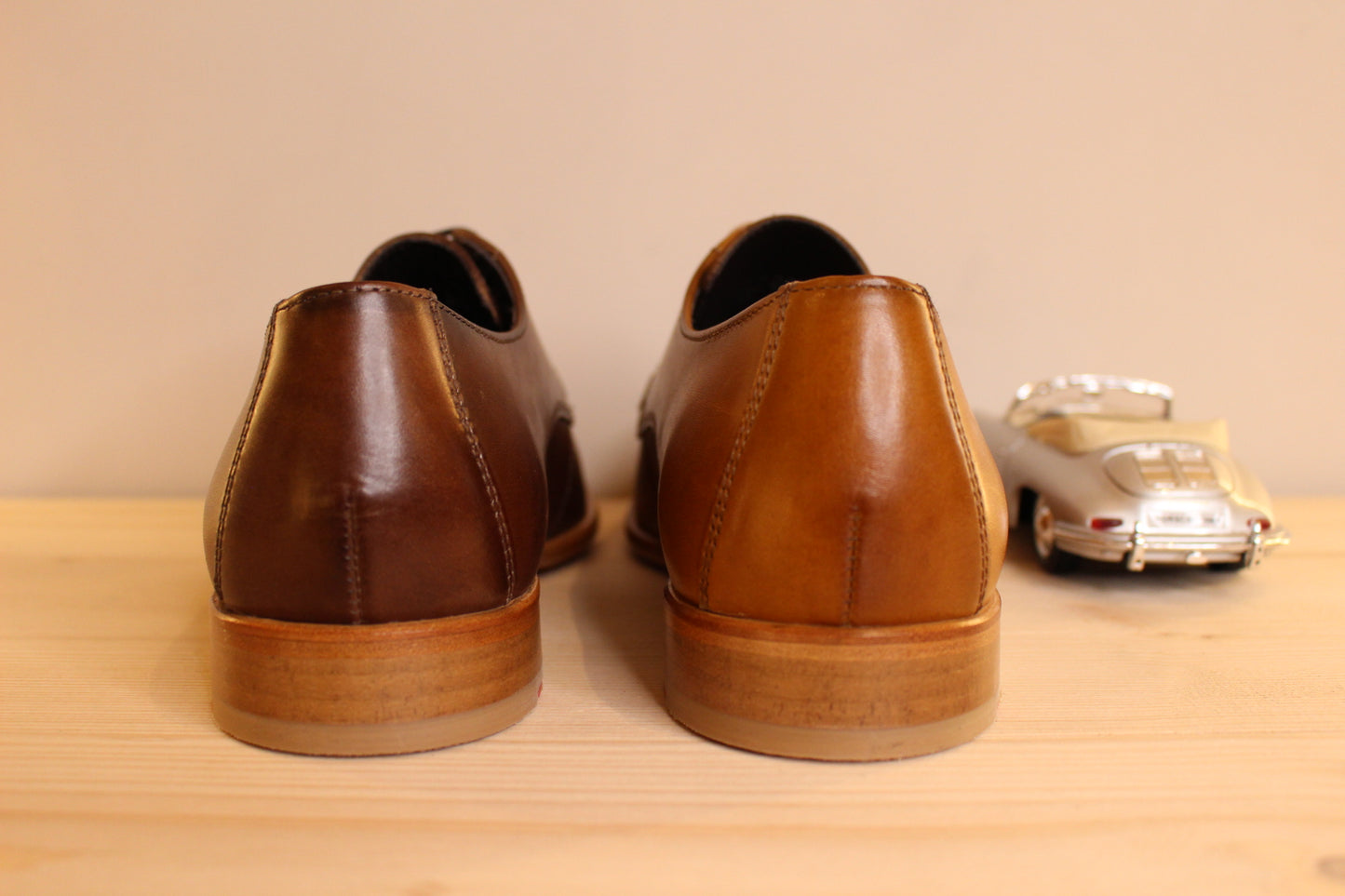 Chaussures homme LLOYD Derby cuir cognac ou cognac