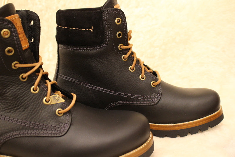 Bottines cuir waterproof cuir cuir noir